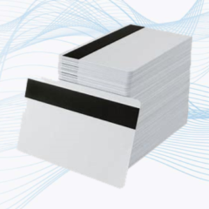 Paquete 500 Tarjetas PVC CR80 con Cinta Magnética Hi-Co
