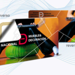 Paquete 50 Tarjetas PVC MIFARE 13.56 MHz impresas