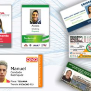 Paquete 50 Credenciales PVC impresas a color